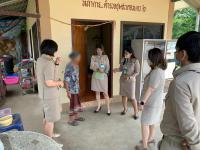 ลงพื้นที่ชุมชนสองแคว2,ชุมชนชุมพลพัฒนา เพื่อให้การเยี่ยมเยือนผู้สูงอายุและครอบครัวที่อยู่ในภาวะที่ต้องได้รับการดูระยะยาว