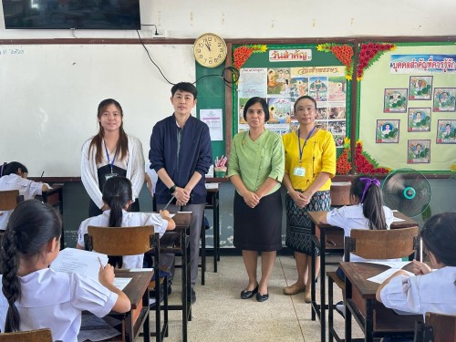 คณะกรรมการตรวจเยี่ยมสนามสอบการประเมินคุณภาพผู้เรียน (NT) ชั้นประถมศึกษาปีที่ 3 ประจำปีการศึกษา 2567 ของนักเรียนในสังกัดเทศบาลนครแม่สอด