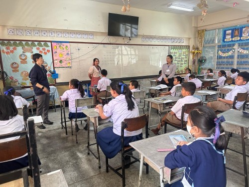 คณะกรรมการตรวจเยี่ยมสนามสอบการประเมินคุณภาพผู้เรียน (NT) ชั้นประถมศึกษาปีที่ 3 ประจำปีการศึกษา 2567 ของนักเรียนในสังกัดเทศบาลนครแม่สอด