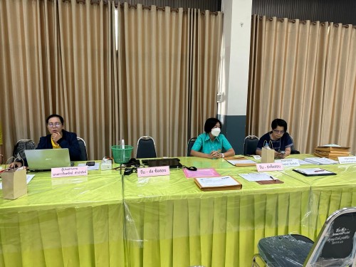 คณะกรรมการตรวจเยี่ยมสนามสอบการประเมินคุณภาพผู้เรียน (NT) ชั้นประถมศึกษาปีที่ 3 ประจำปีการศึกษา 2567 ของนักเรียนในสังกัดเทศบาลนครแม่สอด