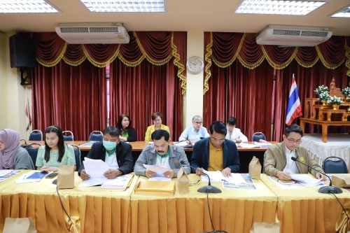 กองยุทธศาสตร์และงบประมาณ จัดประชุมคณะกรรมการพัฒนาเทศบาลนครแม่สอด