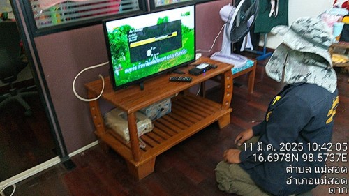 เจ้าหน้าที่กองยุทธศาสตร์และงบประมาณ ดำเนินการตามคำร้อง ขอซ่อมแซมเคเบิ้ลทีวี ชุมชนอิสลาม