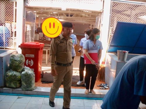 ตรวจประเมินมาตรฐานการสุขาภิบาลอาหารในเรือนจำอำเภอแม่สอด ครั้งที่ 1 ประจำปี 2568