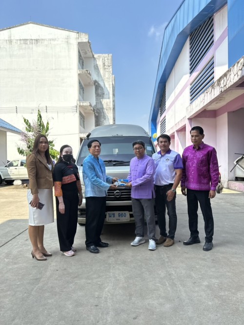 เทศบาลนครแม่สอด ส่งมอบครุภัณฑ์ยานพาหนะและขนส่ง ให้แก่โรงเรียนบ้านปางส้าน และโรงเรียนบ้านท่าอาจ