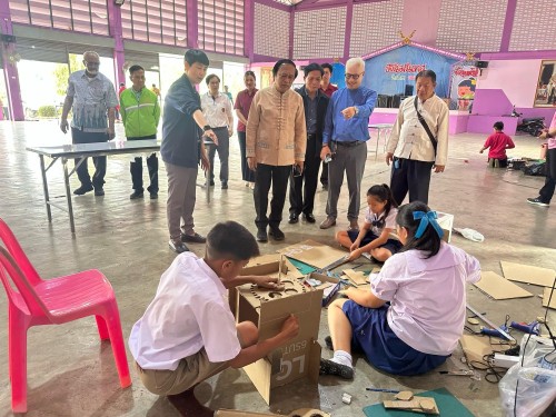 กองการศึกษาดำเนินการประกวดแข่งขันทักษะทางวิชาการดทศบาลนครแม่สอด ประจำปี 2568