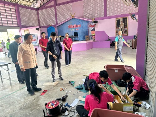 กองการศึกษาดำเนินการประกวดแข่งขันทักษะทางวิชาการดทศบาลนครแม่สอด ประจำปี 2568