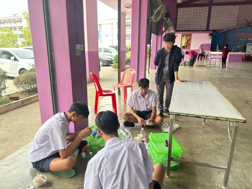 กองการศึกษาดำเนินการประกวดแข่งขันทักษะทางวิชาการดทศบาลนครแม่สอด ประจำปี 2568