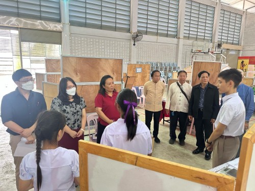 กองการศึกษาดำเนินการประกวดแข่งขันทักษะทางวิชาการดทศบาลนครแม่สอด ประจำปี 2568