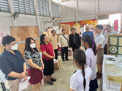 กองการศึกษาดำเนินการประกวดแข่งขันทักษะทางวิชาการดทศบาลนครแม่สอด ประจำปี 2568