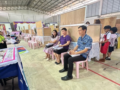 กองการศึกษาดำเนินการประกวดแข่งขันทักษะทางวิชาการดทศบาลนครแม่สอด ประจำปี 2568