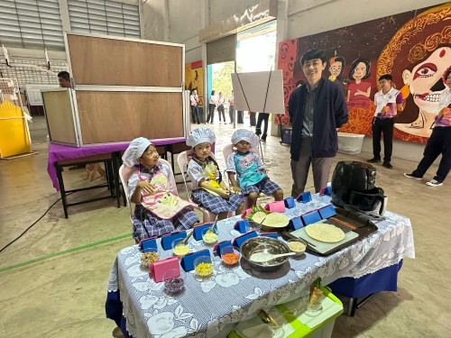 กองการศึกษาดำเนินการประกวดแข่งขันทักษะทางวิชาการดทศบาลนครแม่สอด ประจำปี 2568