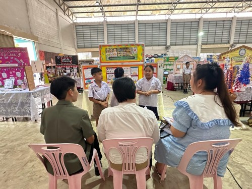 กองการศึกษาดำเนินการประกวดแข่งขันทักษะทางวิชาการดทศบาลนครแม่สอด ประจำปี 2568