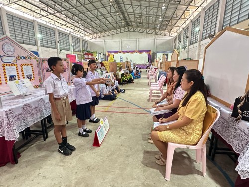 กองการศึกษาดำเนินการประกวดแข่งขันทักษะทางวิชาการดทศบาลนครแม่สอด ประจำปี 2568