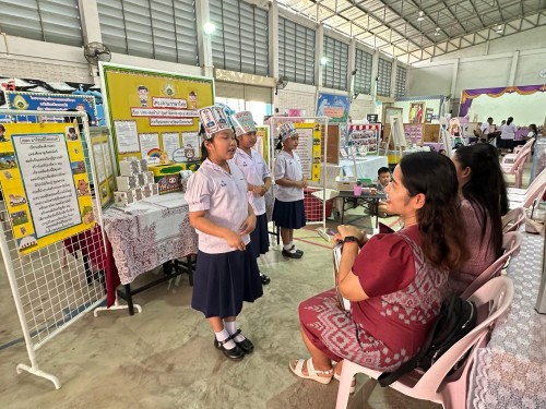 กองการศึกษาดำเนินการประกวดแข่งขันทักษะทางวิชาการดทศบาลนครแม่สอด ประจำปี 2568