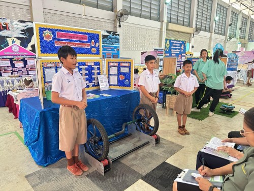 กองการศึกษาดำเนินการประกวดแข่งขันทักษะทางวิชาการดทศบาลนครแม่สอด ประจำปี 2568