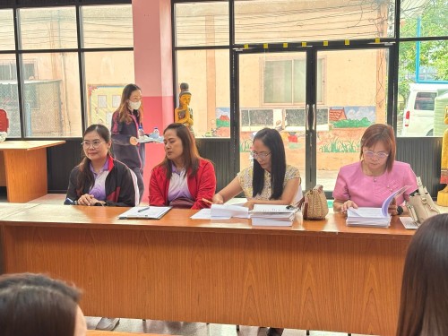 กองการศึกษาดำเนินการประกวดแข่งขันทักษะทางวิชาการดทศบาลนครแม่สอด ประจำปี 2568