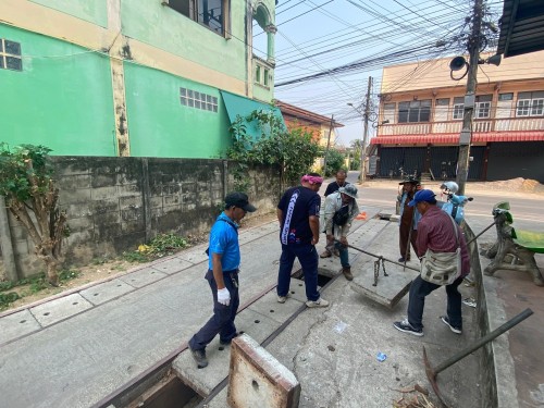 วันพฤหัสบดีที่ 20 มีนาคม 2568 กองช่างสุขาภิบาลออกปฎิบัติงานภาคสนาม จำนวน 1 แห่ง