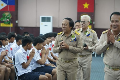 เทศบาลนครแม่สอดจัดกิจกรรมโครงการปัจฉิมนิเทศนักเรียนที่สำเร้จการศึกษา ประจำปี 2568