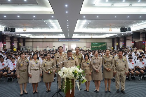 เทศบาลนครแม่สอดจัดกิจกรรมโครงการปัจฉิมนิเทศนักเรียนที่สำเร้จการศึกษา ประจำปี 2568