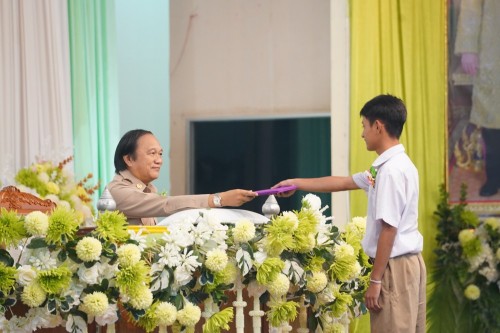 เทศบาลนครแม่สอดจัดกิจกรรมโครงการปัจฉิมนิเทศนักเรียนที่สำเร้จการศึกษา ประจำปี 2568