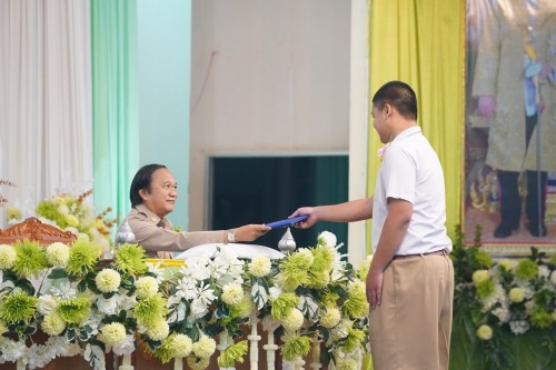 เทศบาลนครแม่สอดจัดกิจกรรมโครงการปัจฉิมนิเทศนักเรียนที่สำเร้จการศึกษา ประจำปี 2568