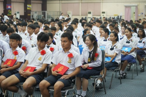 เทศบาลนครแม่สอดจัดกิจกรรมโครงการปัจฉิมนิเทศนักเรียนที่สำเร้จการศึกษา ประจำปี 2568