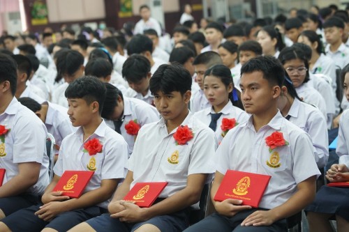 เทศบาลนครแม่สอดจัดกิจกรรมโครงการปัจฉิมนิเทศนักเรียนที่สำเร้จการศึกษา ประจำปี 2568