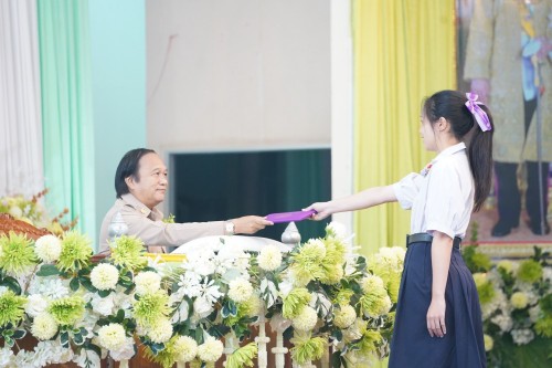 เทศบาลนครแม่สอดจัดกิจกรรมโครงการปัจฉิมนิเทศนักเรียนที่สำเร้จการศึกษา ประจำปี 2568