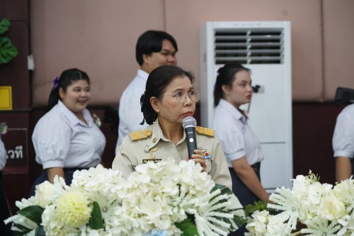 เทศบาลนครแม่สอดจัดกิจกรรมโครงการปัจฉิมนิเทศนักเรียนที่สำเร้จการศึกษา ประจำปี 2568