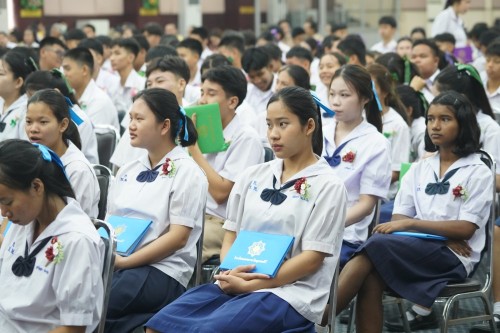 เทศบาลนครแม่สอดจัดกิจกรรมโครงการปัจฉิมนิเทศนักเรียนที่สำเร้จการศึกษา ประจำปี 2568