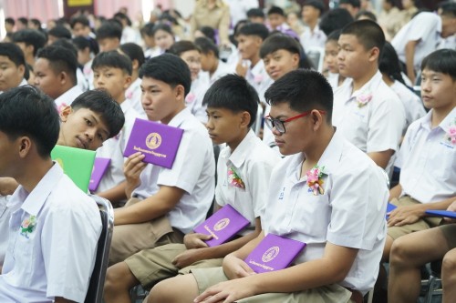 เทศบาลนครแม่สอดจัดกิจกรรมโครงการปัจฉิมนิเทศนักเรียนที่สำเร้จการศึกษา ประจำปี 2568