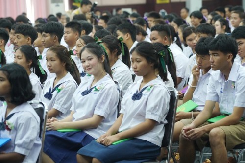 เทศบาลนครแม่สอดจัดกิจกรรมโครงการปัจฉิมนิเทศนักเรียนที่สำเร้จการศึกษา ประจำปี 2568