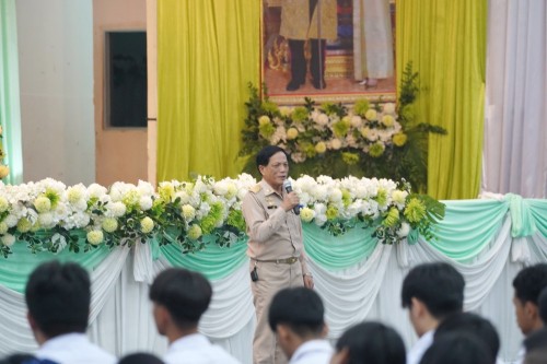 เทศบาลนครแม่สอดจัดกิจกรรมโครงการปัจฉิมนิเทศนักเรียนที่สำเร้จการศึกษา ประจำปี 2568