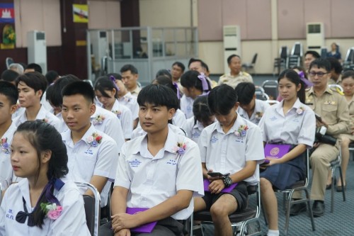 เทศบาลนครแม่สอดจัดกิจกรรมโครงการปัจฉิมนิเทศนักเรียนที่สำเร้จการศึกษา ประจำปี 2568