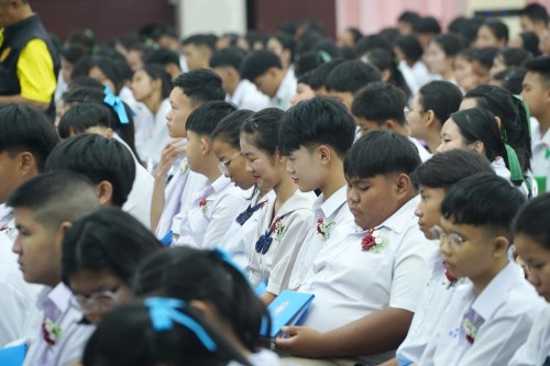 เทศบาลนครแม่สอดจัดกิจกรรมโครงการปัจฉิมนิเทศนักเรียนที่สำเร้จการศึกษา ประจำปี 2568