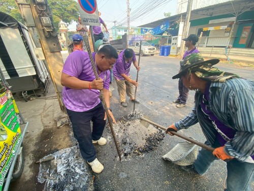 วันอังคารที่ 25 มีนาคม 2568 กองช่างสุขาภิบาลออกปฎิบัติงานภาคสนาม จำนวน 3 แห่ง