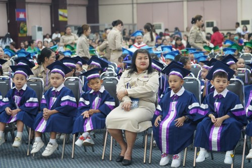เทศบาลนครแม่สอดจัดกิจกรรมพิธีมอบวุฒิบัตรยุวบัณฑิต ประจำปีการศึกษา 2567
