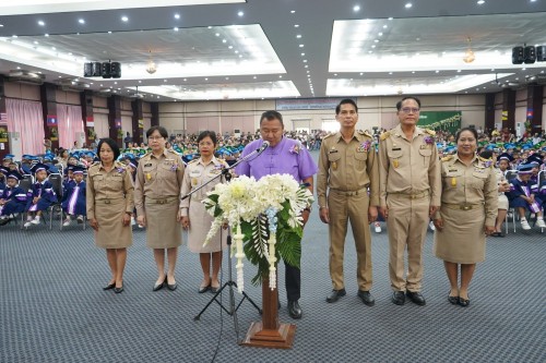เทศบาลนครแม่สอดจัดกิจกรรมพิธีมอบวุฒิบัตรยุวบัณฑิต ประจำปีการศึกษา 2567