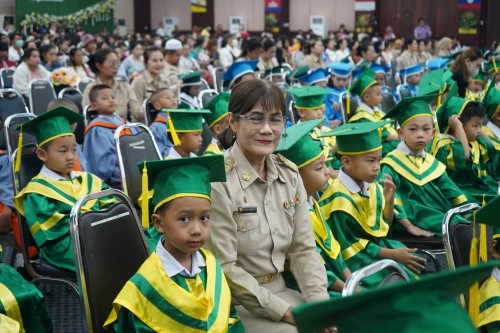 เทศบาลนครแม่สอดจัดกิจกรรมพิธีมอบวุฒิบัตรยุวบัณฑิต ประจำปีการศึกษา 2567