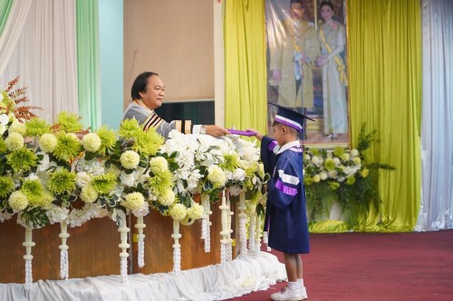 เทศบาลนครแม่สอดจัดกิจกรรมพิธีมอบวุฒิบัตรยุวบัณฑิต ประจำปีการศึกษา 2567