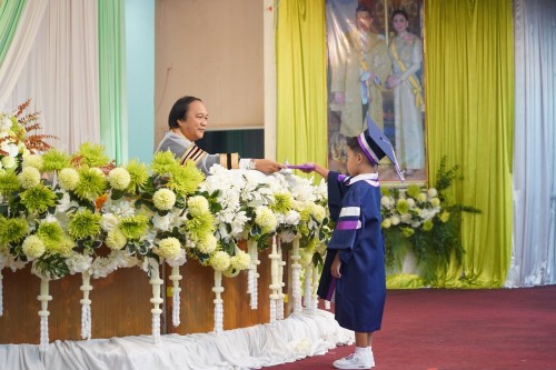 เทศบาลนครแม่สอดจัดกิจกรรมพิธีมอบวุฒิบัตรยุวบัณฑิต ประจำปีการศึกษา 2567