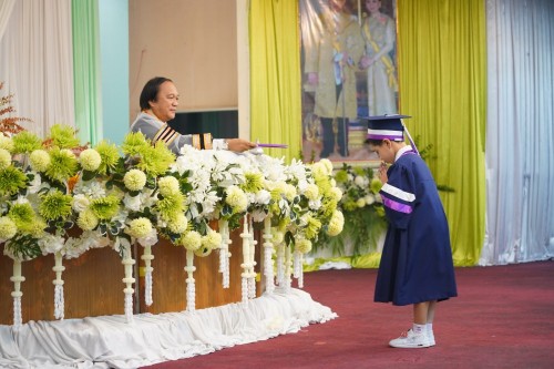 เทศบาลนครแม่สอดจัดกิจกรรมพิธีมอบวุฒิบัตรยุวบัณฑิต ประจำปีการศึกษา 2567