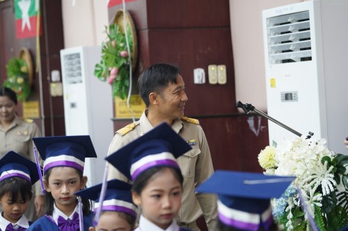 เทศบาลนครแม่สอดจัดกิจกรรมพิธีมอบวุฒิบัตรยุวบัณฑิต ประจำปีการศึกษา 2567