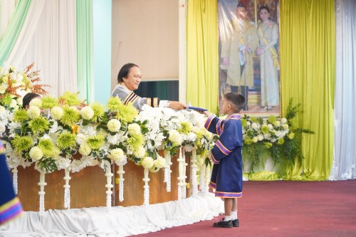 เทศบาลนครแม่สอดจัดกิจกรรมพิธีมอบวุฒิบัตรยุวบัณฑิต ประจำปีการศึกษา 2567