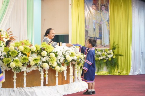 เทศบาลนครแม่สอดจัดกิจกรรมพิธีมอบวุฒิบัตรยุวบัณฑิต ประจำปีการศึกษา 2567