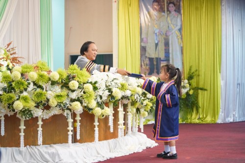 เทศบาลนครแม่สอดจัดกิจกรรมพิธีมอบวุฒิบัตรยุวบัณฑิต ประจำปีการศึกษา 2567