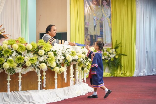 เทศบาลนครแม่สอดจัดกิจกรรมพิธีมอบวุฒิบัตรยุวบัณฑิต ประจำปีการศึกษา 2567