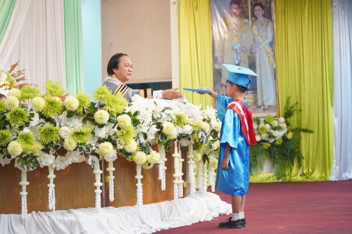 เทศบาลนครแม่สอดจัดกิจกรรมพิธีมอบวุฒิบัตรยุวบัณฑิต ประจำปีการศึกษา 2567