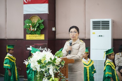 เทศบาลนครแม่สอดจัดกิจกรรมพิธีมอบวุฒิบัตรยุวบัณฑิต ประจำปีการศึกษา 2567