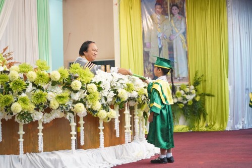 เทศบาลนครแม่สอดจัดกิจกรรมพิธีมอบวุฒิบัตรยุวบัณฑิต ประจำปีการศึกษา 2567